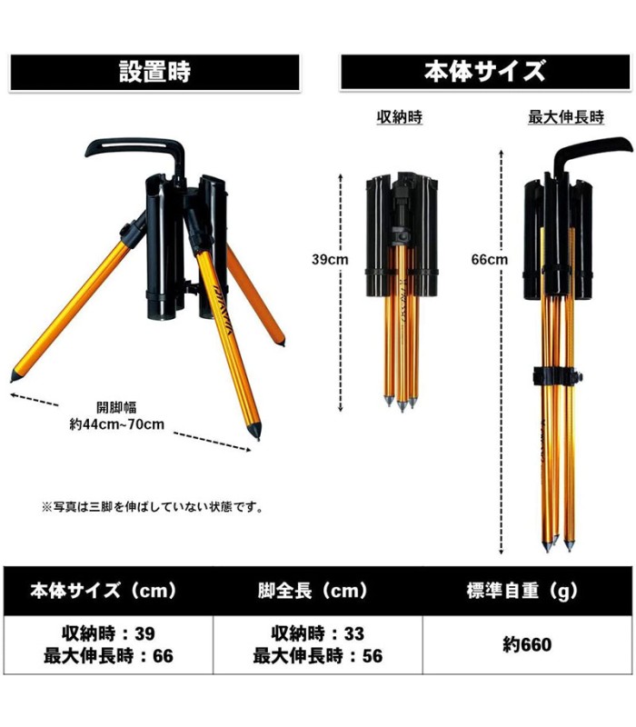 Daiwa Presso Rod Stand 530