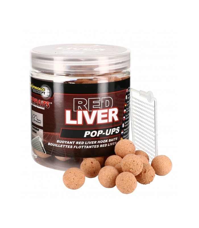 Starbaits PC Red Liver Pop Up 14mm 80gr