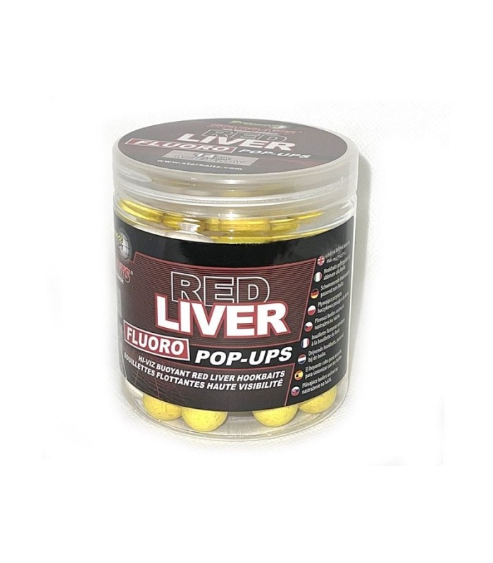Starbaits PC Red Liver Pop Up Fluo 20mm 80gr