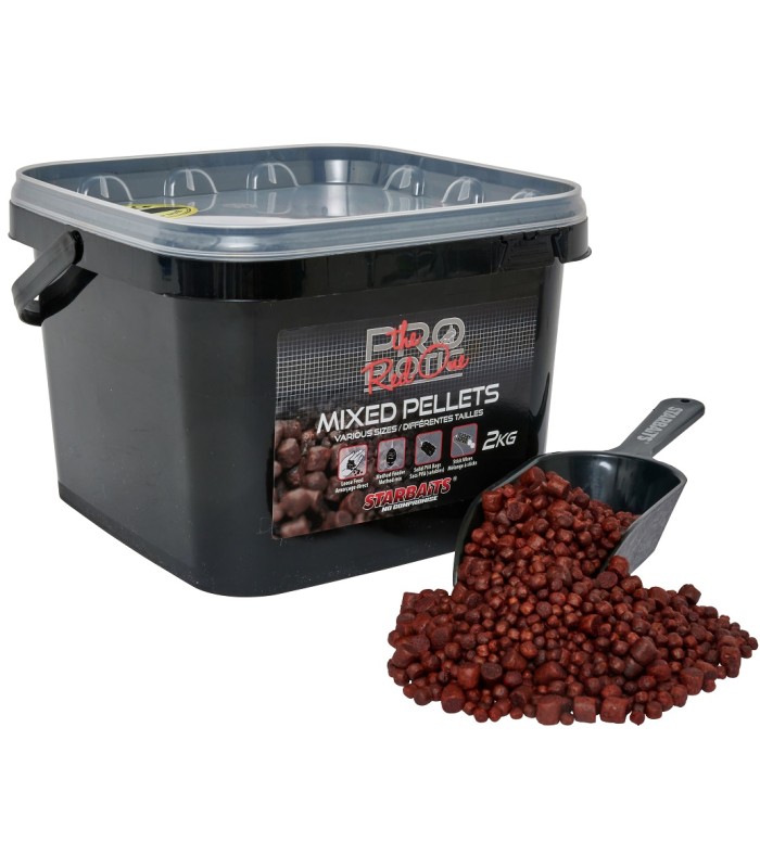 Starbaits Pro The Red One Pellets Mixed 2kg